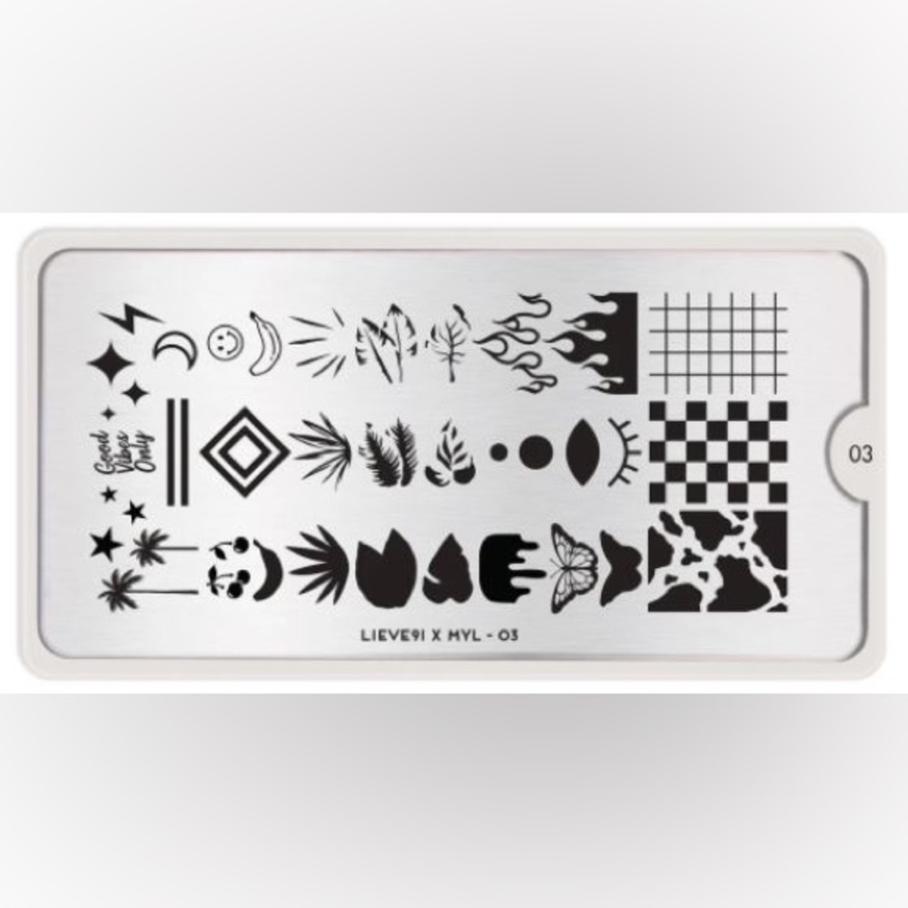 PLEASE DO NOT BUY. ISO Moyou London Lieve91 x MYL03 stamping plate.